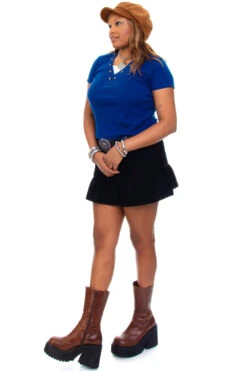 Vintage Y2K Blue Beaded T-Shirt - M/L/XL -TUNNEL Vision Outlet 000000nn 0678