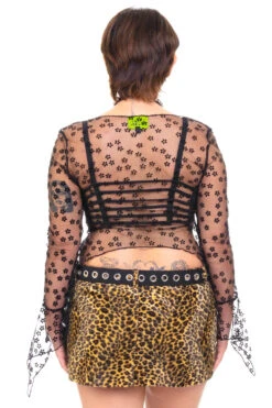 Everything Black Flutter Mesh Top 34 Everything Black Flutter Mesh Top -TUNNEL Vision Outlet 000000nn 9337