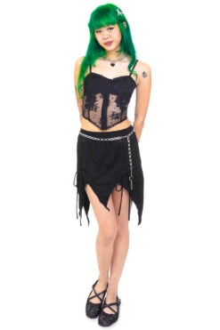 Black Fairy Apocalypse Skirt 41 Black Fairy Apocalypse Skirt -TUNNEL Vision Outlet 000000nn 9372