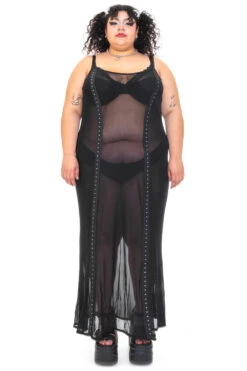 Black Amarantha Hook And Eye Maxi Dress -TUNNEL Vision Outlet 000000nn 9494