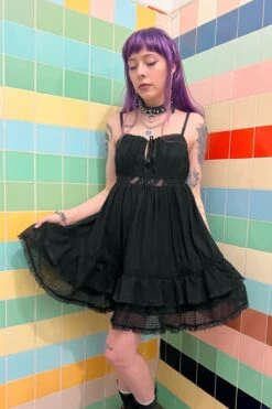 Baby Dolly Black Mini Dress -TUNNEL Vision Outlet 04FAB9DE 1A4C 4858 9683 499AB6808AE1