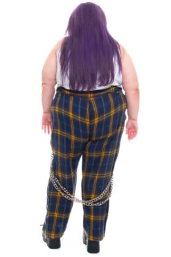 Plaid Poly Chain Bondage Pants -TUNNEL Vision Outlet 256A0127 779663aa 7b0c 42a9 8a6a a40985b0090f