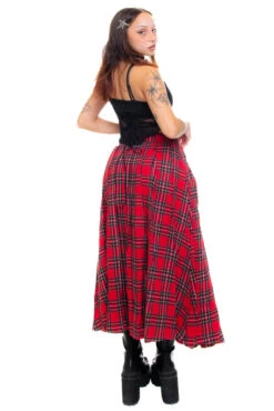 Muzzle Plaid Maxi Kilt -TUNNEL Vision Outlet 256A0250