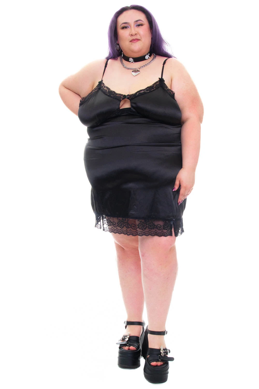 Josie Black Mini Slip Dress 16 Josie Black Mini Slip Dress - Image 14