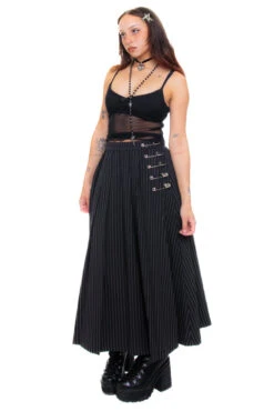 Muzzle Pinstripe Maxi Kilt -TUNNEL Vision Outlet 256A0277