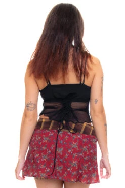 Priscilla Patchwork Low-Rise Mini Skirt -TUNNEL Vision Outlet 256A0293 b26dfab2 5d64 467b b821 2c4d7813a0f5