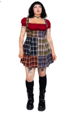 Alicia Underbust Patchwork Dress 16 Alicia Underbust Patchwork Dress -TUNNEL Vision Outlet 256A0369