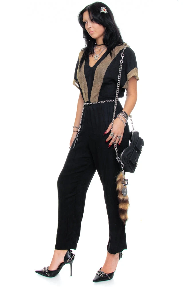 Vintage 90's Rayon Jumpsuit - M 6 Vintage 90's Rayon Jumpsuit - M - Image 4