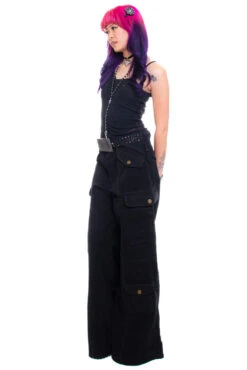 Reggie Black Denim Cargo Baggies 21 Reggie Black Denim Cargo Baggies -TUNNEL Vision Outlet 256A0707