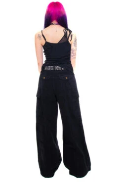 Reggie Black Denim Cargo Baggies 23 Reggie Black Denim Cargo Baggies -TUNNEL Vision Outlet 256A0711