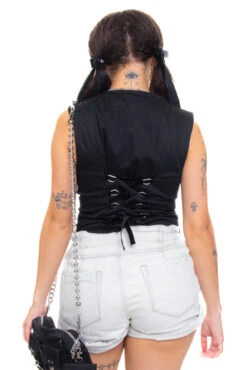 Vintage Y2K Iconic One Teaspoon Paperbag Shorts - S 12 Vintage Y2K Iconic One Teaspoon Paperbag Shorts - S -TUNNEL Vision Outlet 256A0716