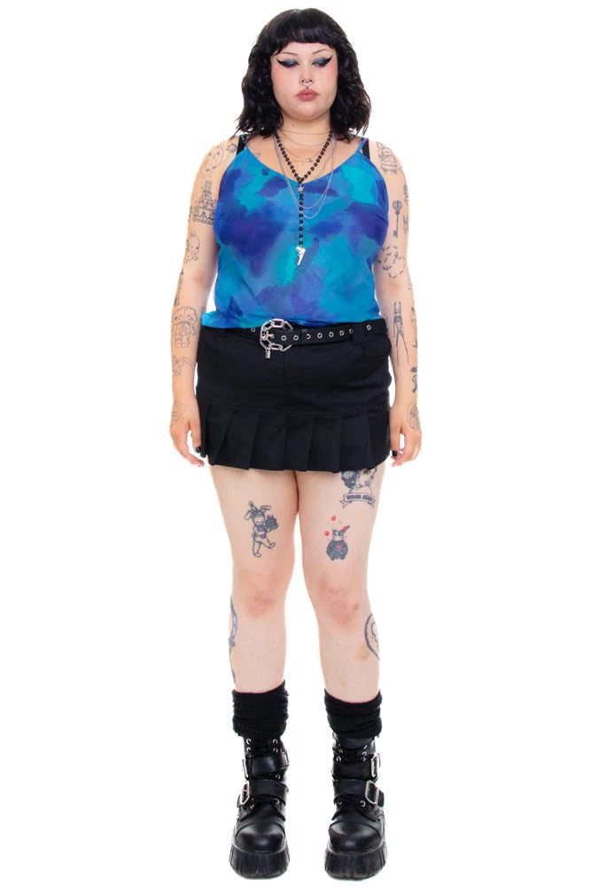 Vintage 90's Blue Retro Lava Tank - L/XL 8 Vintage 90's Blue Retro Lava Tank - L/XL - Image 6