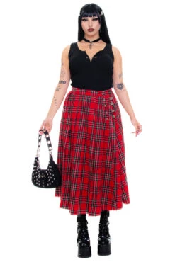 Muzzle Plaid Maxi Kilt -TUNNEL Vision Outlet 256A0791