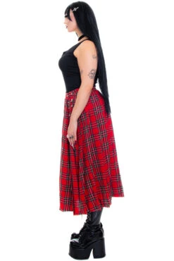 Muzzle Plaid Maxi Kilt -TUNNEL Vision Outlet 256A0793