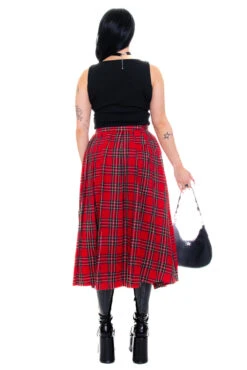 Muzzle Plaid Maxi Kilt -TUNNEL Vision Outlet 256A0794