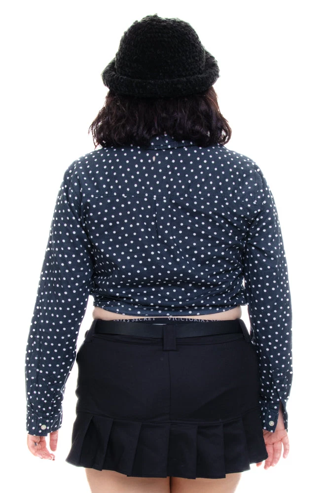 Vintage 90's Polka Dot Button-Up Shirt - L/XL 7 Vintage 90's Polka Dot Button-Up Shirt - L/XL - Image 5