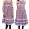 Maxi Dolly Plaid Dress -TUNNEL Vision Outlet 256A0834 82714658 86a4 467a 8906 ac8bdefc77aa