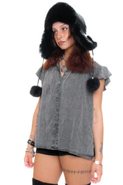 Vintage Y2K Stone Wash Peasant Blouse - S/M/L 10 Vintage Y2K Stone Wash Peasant Blouse - S/M/L -TUNNEL Vision Outlet 256A0847 7bd81f89 d934 427e a079 6e1403f59510