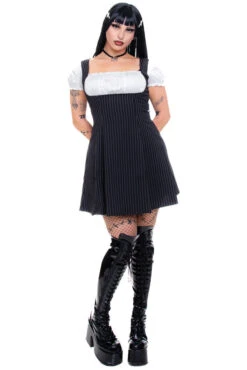 Alicia Underbust Pinstripe Dress -TUNNEL Vision Outlet 256A0853