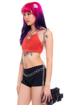 Vintage Y2K Halter Top - XS -TUNNEL Vision Outlet 256A1115 60572f6e 08bf 44c1 8e58 38f00941cc67