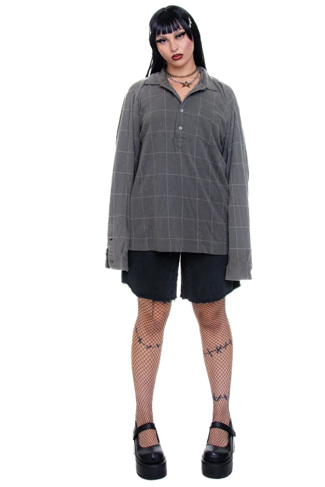 Vintage Y2K Polo Long Sleeve - OSFM 4 Vintage Y2K Polo Long Sleeve - OSFM - Image 2