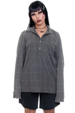 Vintage Y2K Polo Long Sleeve - OSFM