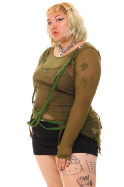 Gish Olive Convertible 3-in-1 Layered Top -TUNNEL Vision Outlet 256A1419 658d2d8f df00 465a 8ce9 a06179993ce4