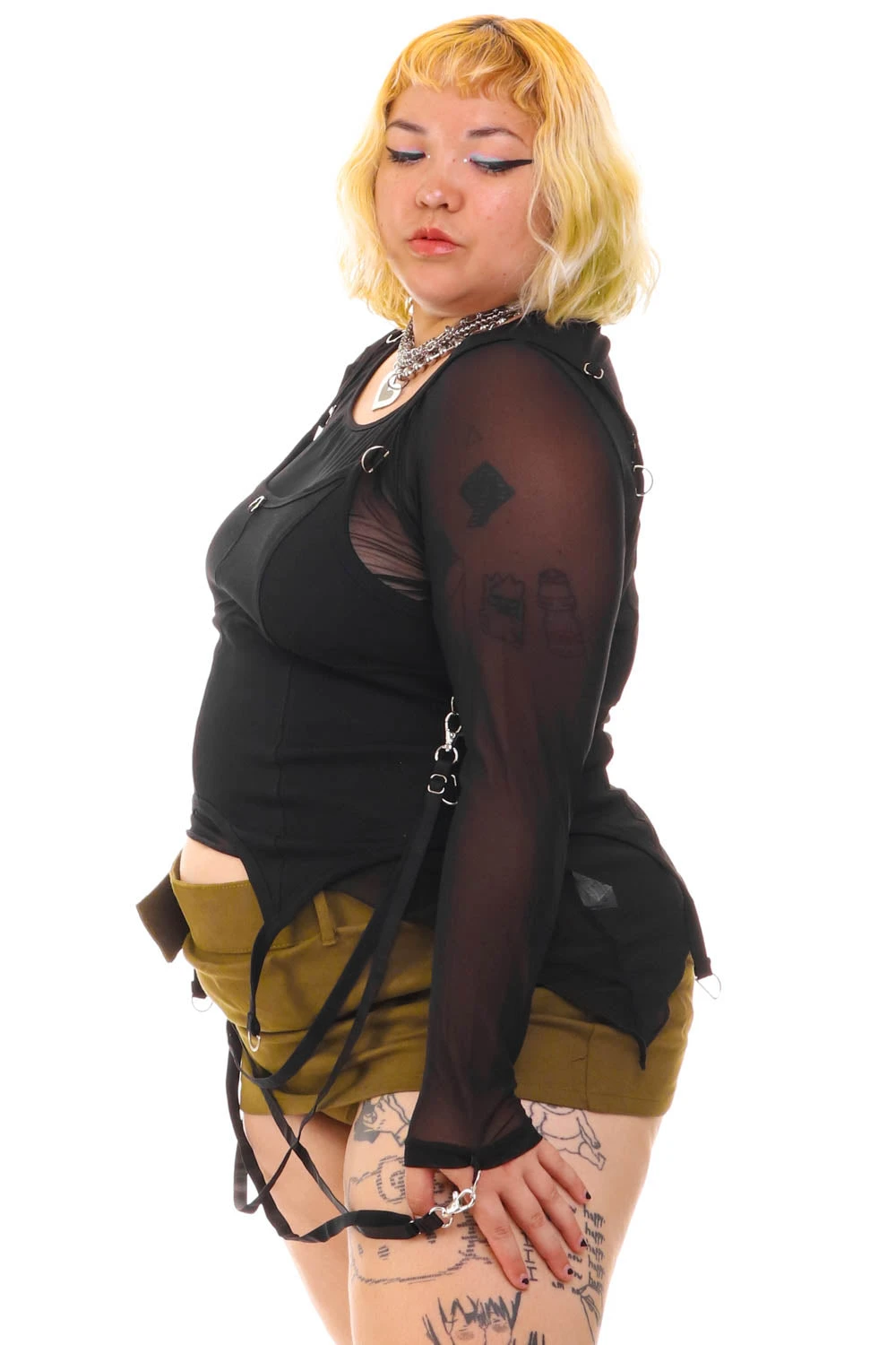 Gish Black Convertible 3-in-1 Layered Top 17 Gish Black Convertible 3-in-1 Layered Top - Image 15