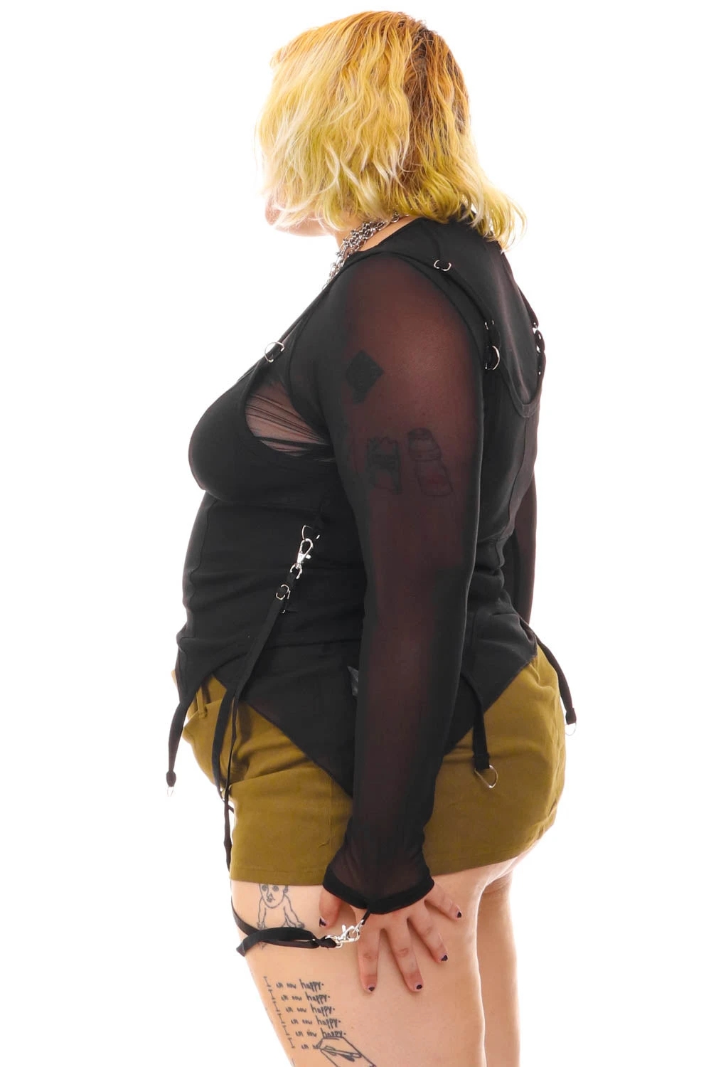 Gish Black Convertible 3-in-1 Layered Top 18 Gish Black Convertible 3-in-1 Layered Top - Image 16