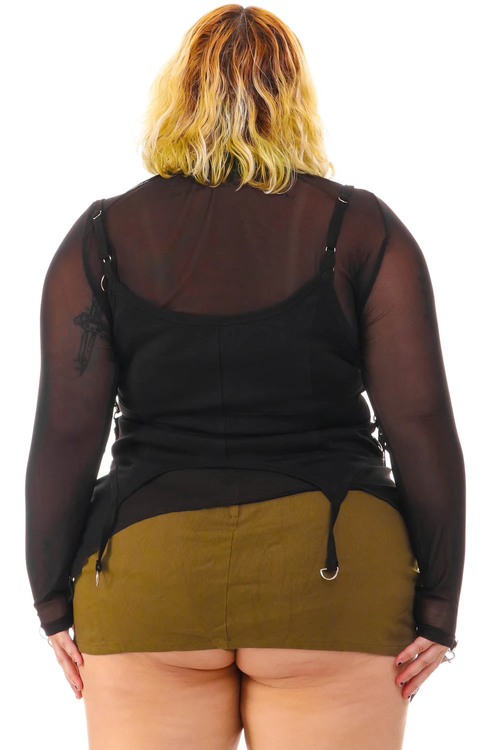 Gish Black Convertible 3-in-1 Layered Top 19 Gish Black Convertible 3-in-1 Layered Top - Image 17