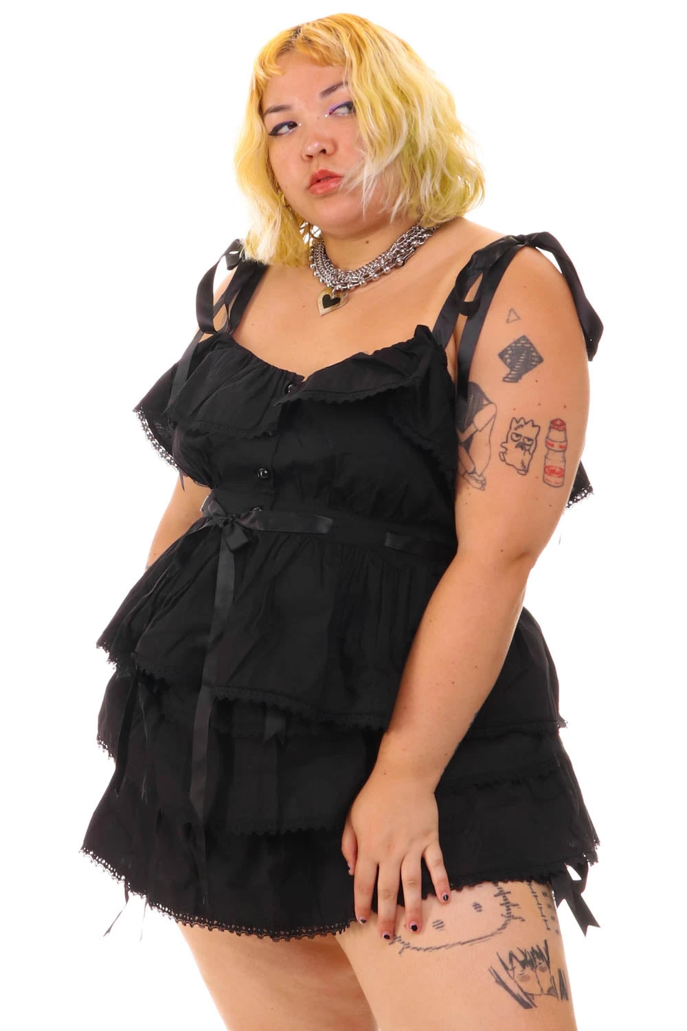 Fern Black Bloomer Shorts 20 Fern Black Bloomer Shorts - Image 18