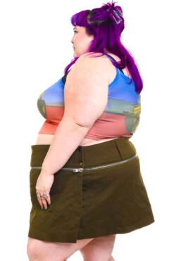 Max Olive Utility Mini Skirt -TUNNEL Vision Outlet 256A1808 c120e974 e789 439f bd38 f88da8491263