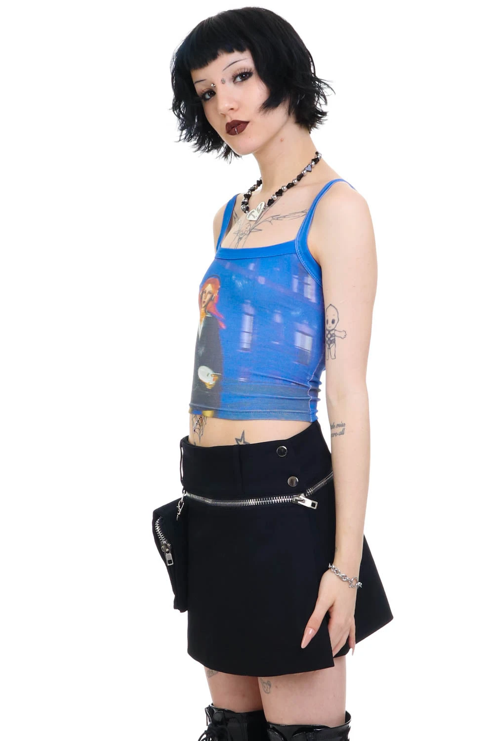 Max Black Utility Mini Skirt 14 Max Black Utility Mini Skirt - Image 12