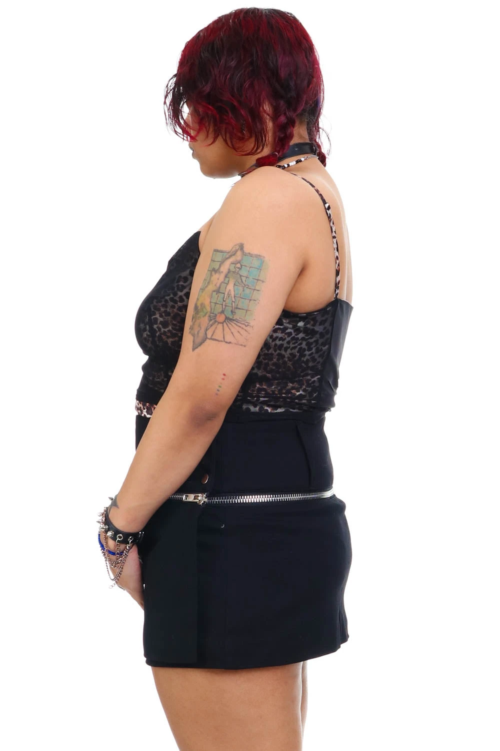 Max Black Utility Mini Skirt 21 Max Black Utility Mini Skirt - Image 19