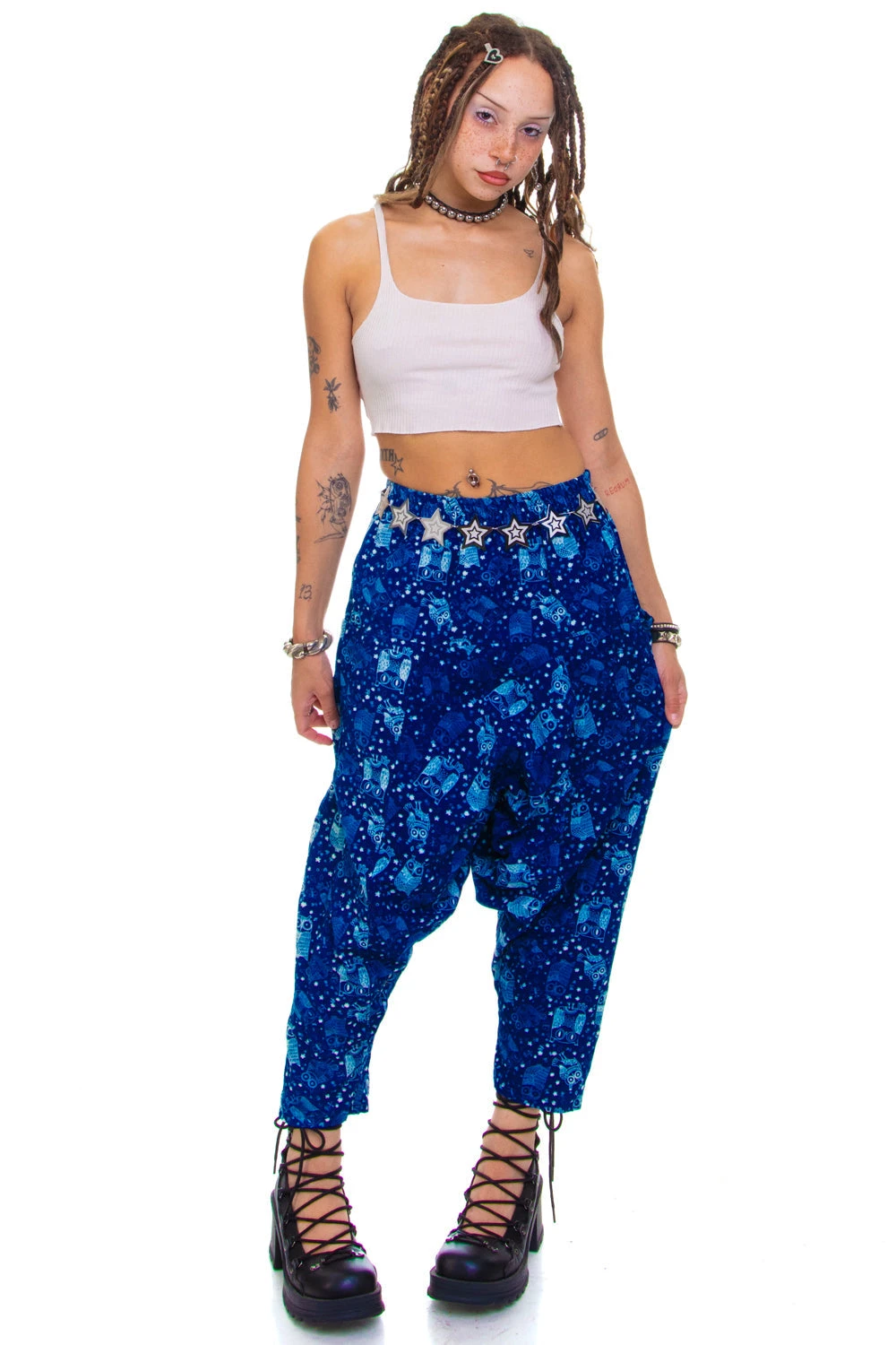 Vintage Y2K Boohoo Hoot! Hoot! Owl Pants - S/M 4 Vintage Y2K Boohoo Hoot! Hoot! Owl Pants - S/M - Image 2