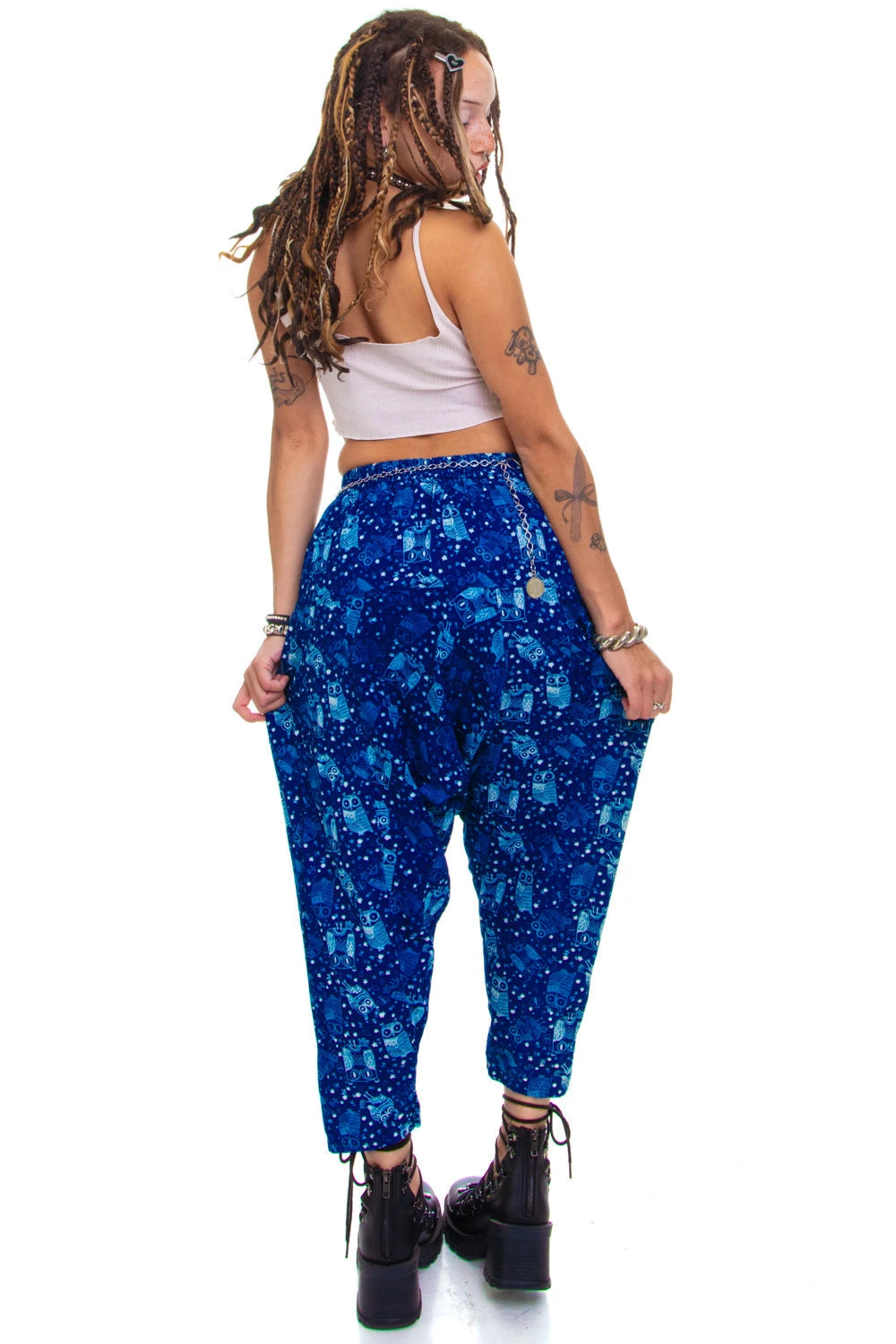 Vintage Y2K Boohoo Hoot! Hoot! Owl Pants - S/M 7 Vintage Y2K Boohoo Hoot! Hoot! Owl Pants - S/M - Image 5