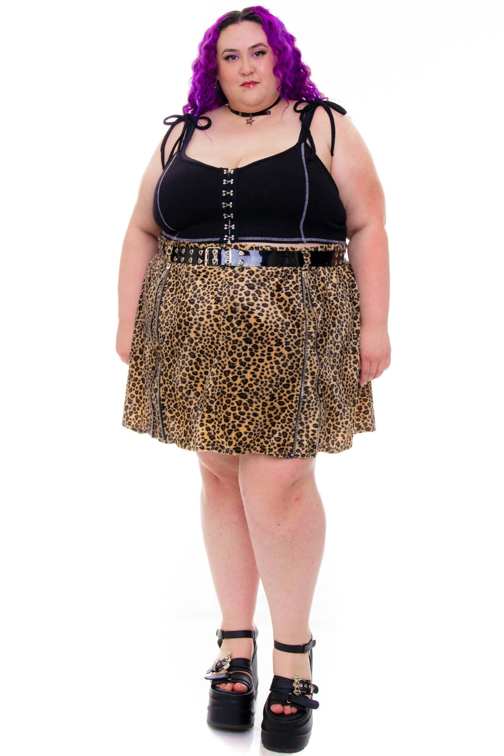 Caroline Black Shoulder Tie Crop Cami 18 Caroline Black Shoulder Tie Crop Cami - Image 16