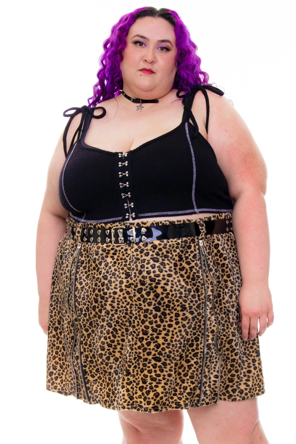 Caroline Black Shoulder Tie Crop Cami 19 Caroline Black Shoulder Tie Crop Cami - Image 17