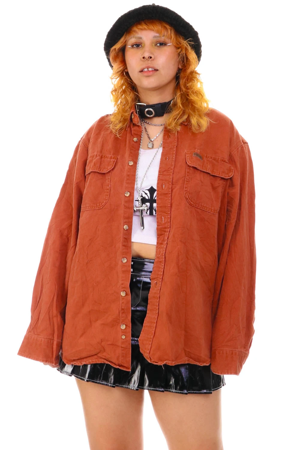 Vintage Classics - Plain Long-Sleeve Button-Up Shirts 14 Vintage Classics - Plain Long-Sleeve Button-Up Shirts - Image 12