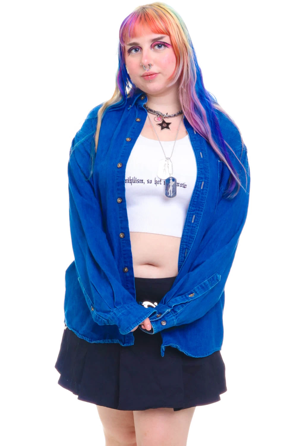 Vintage Classics - Plain Long-Sleeve Button-Up Shirts 22 Vintage Classics - Plain Long-Sleeve Button-Up Shirts - Image 20