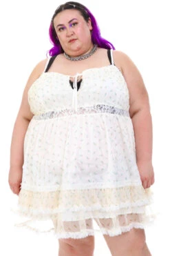 Baby Dolly Floral Mini Dress -TUNNEL Vision Outlet 256A5280