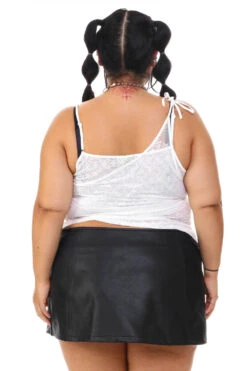 Disco White Lace Criss-Cross Layer Top -TUNNEL Vision Outlet 256A5522 02a49ece a60b 4951 9bb7 148e5abbcc4e