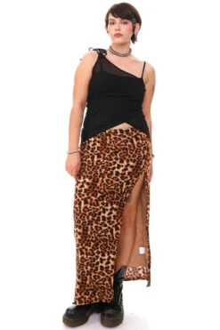 Siren Leopard Print High Slit Skirt 37 Siren Leopard Print High Slit Skirt -TUNNEL Vision Outlet 256A5660 1fb47623 930d 4168 bee9 d0828b107a2f