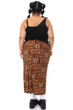 Siren Leopard Print High Slit Skirt 36 Siren Leopard Print High Slit Skirt -TUNNEL Vision Outlet 256A5691 f7e92cb0 8c1a 428e 8b96 346134224a96