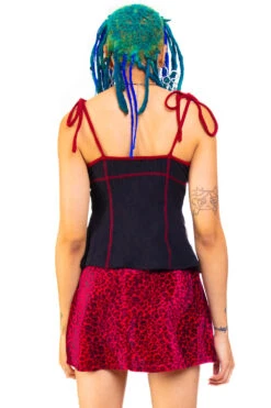 Black Thermal Tabby Tie Top 34 Black Thermal Tabby Tie Top -TUNNEL Vision Outlet 256A5971 339f62d4 8473 419c a7c8 75953a14c343