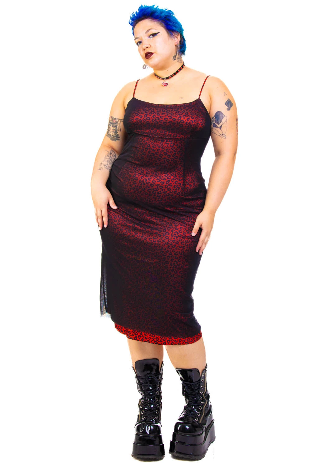 Red Cheetah Cameron Dress 10 Red Cheetah Cameron Dress - Image 8