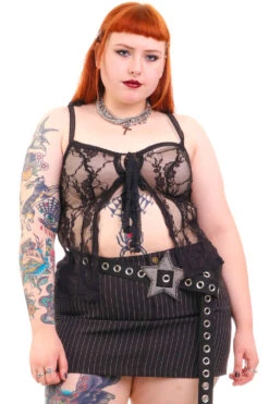 Black Lace Tabby Top -TUNNEL Vision Outlet 256A6141 8b46a4c3 beff 4358 a399 5febcef2f94c