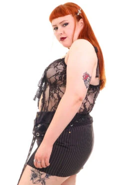 Black Lace Tabby Top -TUNNEL Vision Outlet 256A6142 c4abee57 3547 4f93 b176 acb40cee8b63