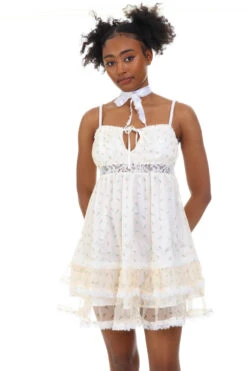 Baby Dolly Floral Mini Dress -TUNNEL Vision Outlet 256A6161