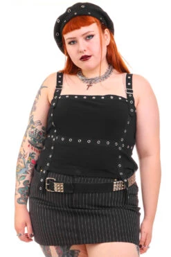 Black Aeon Grommet Tank -TUNNEL Vision Outlet 256A6257 46e723a4 ea08 44b5 acbd 2cfa77be2599